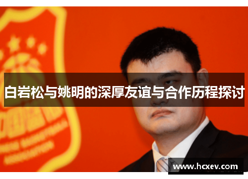 白岩松与姚明的深厚友谊与合作历程探讨